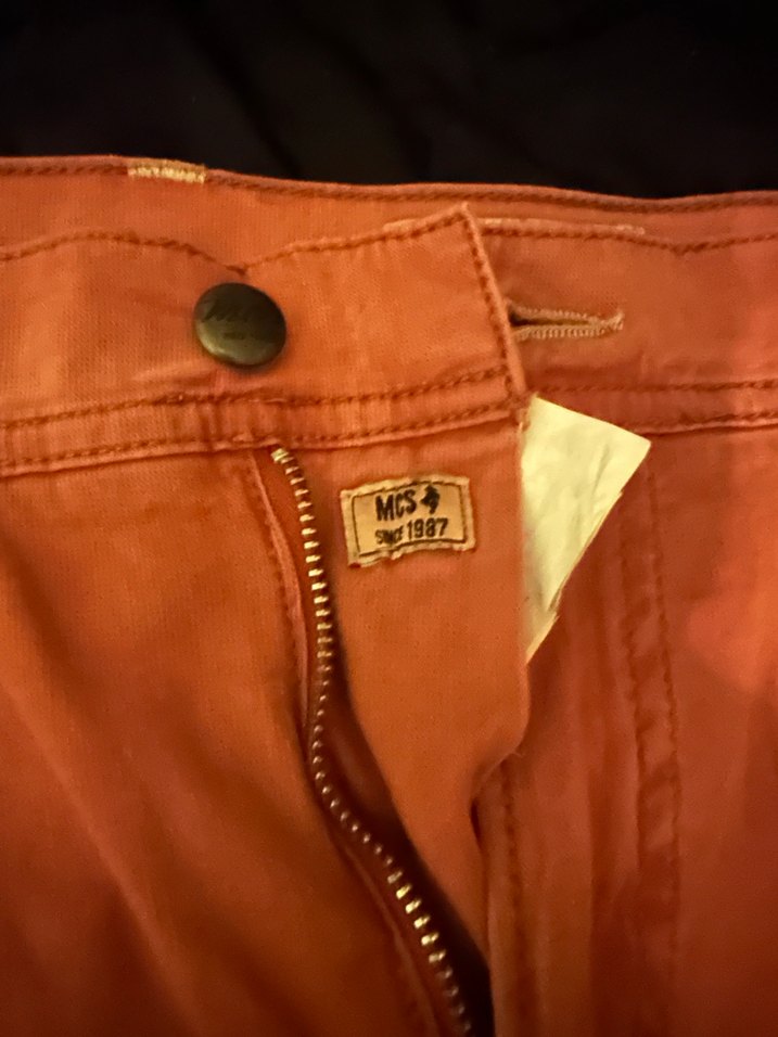 MCS kiremit rengi erkek Pantolon İthal - Görsel 3