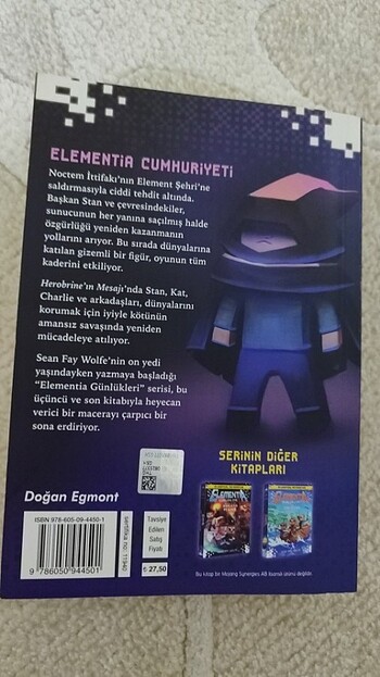 Elementia Günlükleri Herobrine'in Mesajı