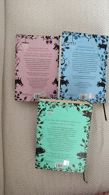  Beden Aşk Tüm Zamanların İçinden Geçer ( Ciltli, 3 kitap) Kerstin Gier