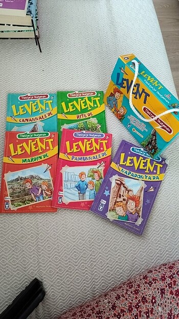 Levent Türkiye'yi Geziyorum (5 kitap) Timaş Çocuk