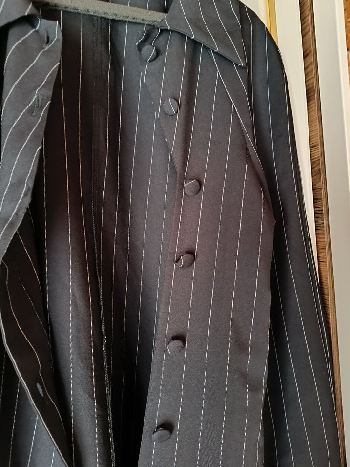 Kadın Siyah Çizgili  Takım - Görsel 2