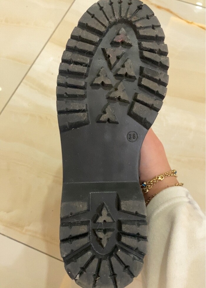 Siyah deri bot - Görsel 4