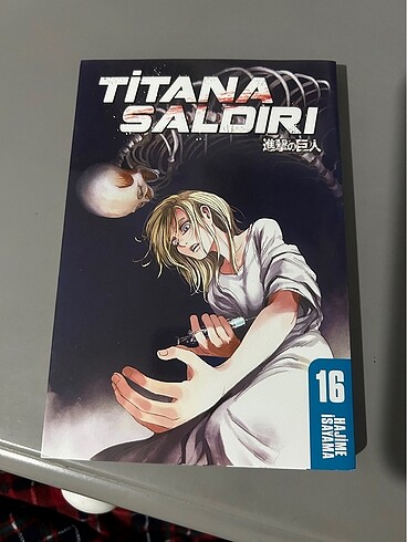 Titana saldiri (attack on titan) 16. Cilt