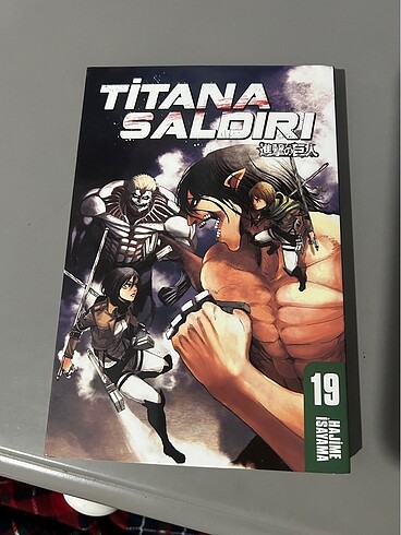 Titana saldiri (attack on titan) 19. Cilt