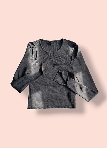 xl Beden siyah Renk Slim Fit Bisiklet Yaka Triko Kazak