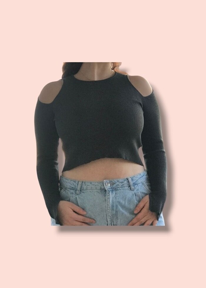 Slim Fit Bisiklet Yaka Triko Kazak  - Görsel 3