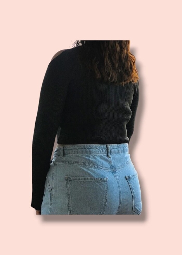 Slim Fit Bisiklet Yaka Triko Kazak  - Görsel 2