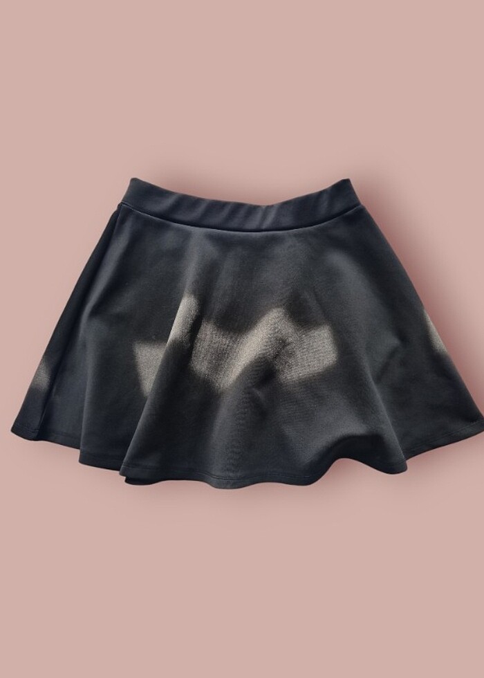 Mini Boy Siyah Pileli Etek  - Görsel 5