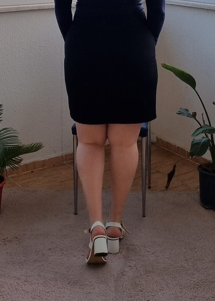 Ofis Şıklığı Kadın Kalem Etek - Görsel 3