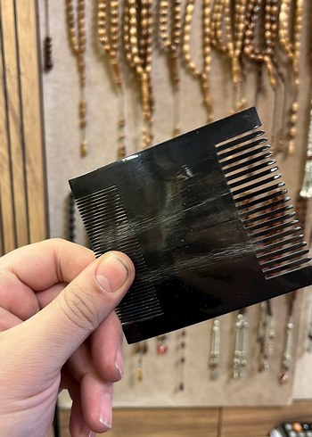 Boynuzdan kemik tarak çift taraf ince ve kalın - Görsel 2