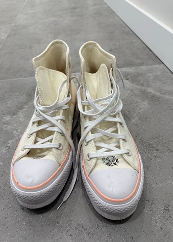 Converse Converse Kadın Beyaz Platform Sneakers