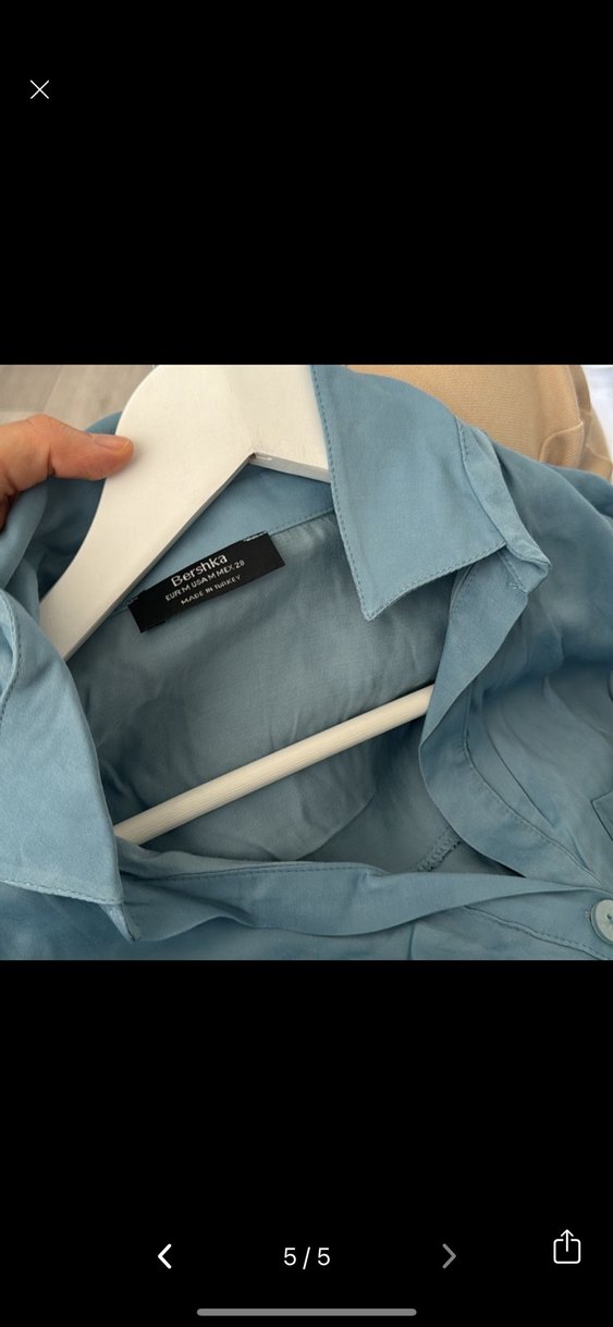 Bershka gömlek - Görsel 5