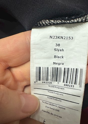 Düğmeli Siyah midi gold düğmeli elbise - Görsel 7