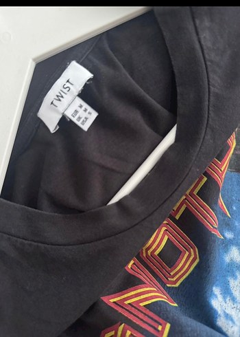 Antrasit yarım kollu Tişört - Görsel 3