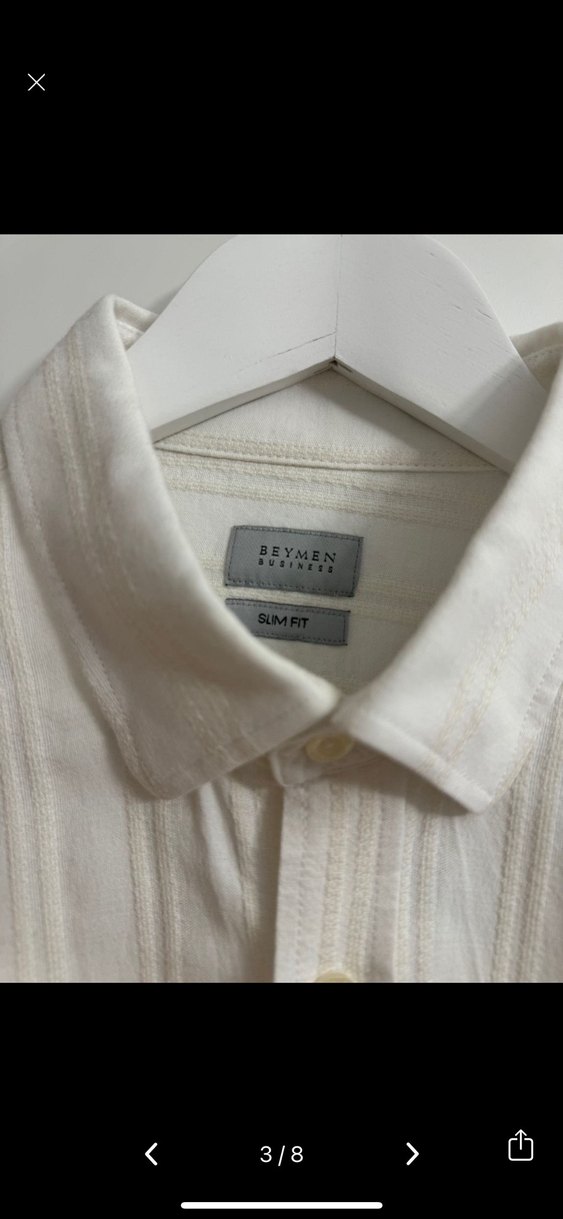 Beymen Business gömlek
 Erkek Gömlek, Uzun Kollu, Regular Fit - Görsel 3