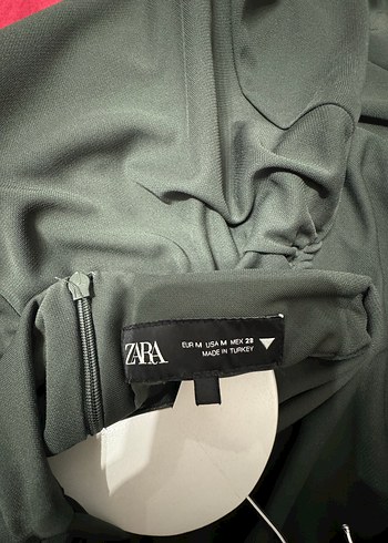 Drapeli Siyah Uzun Kollu Siyah Elbise - Görsel 6