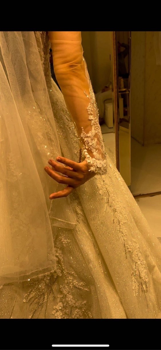 NS SPOSA gelinlik A kesim - Görsel 3