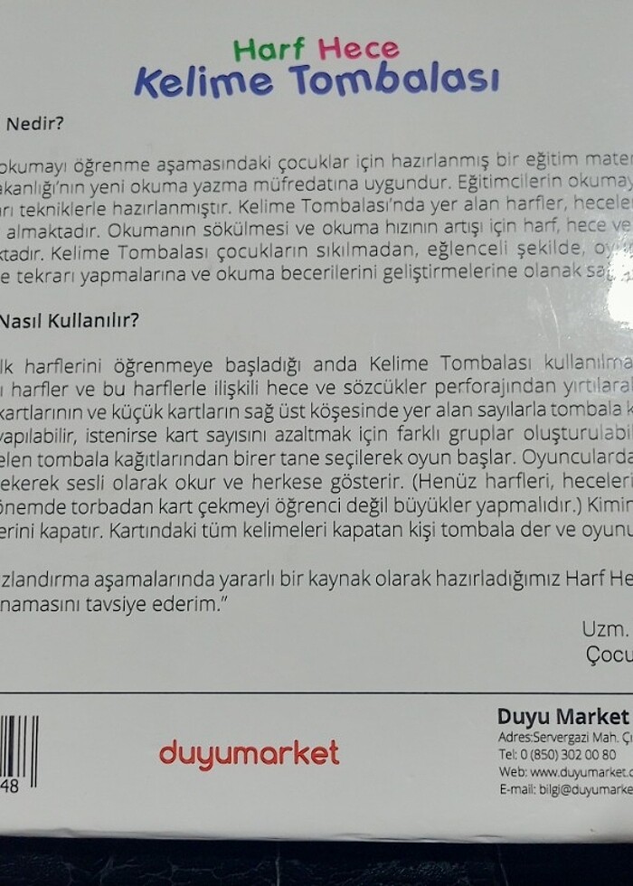 Kelime Tombalası - Görsel 5