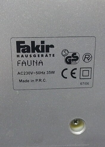 Fakir Soğuk Buhar Makinesi-Açıklamayı Okuyunuz. - Görsel 6