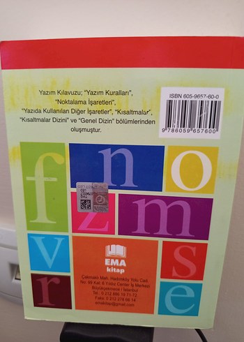 Yazım Kılavuzu - EMA Kitap - Görsel 2