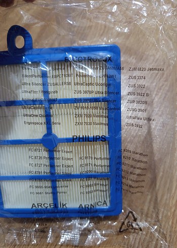 Elektrikli süpürge hava filtresi - Görsel 5