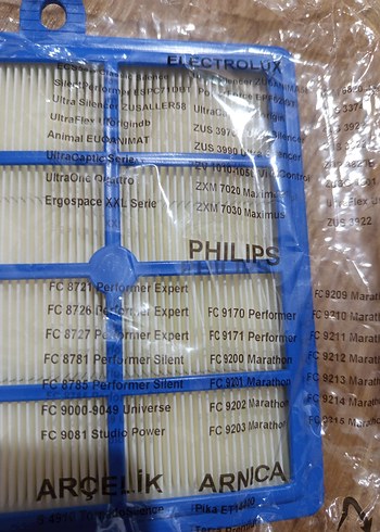 Elektrikli süpürge hava filtresi - Görsel 6