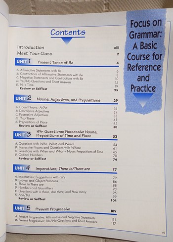 Focus On Grammar A Basıc Course For Reference and Practice. - Görsel 2