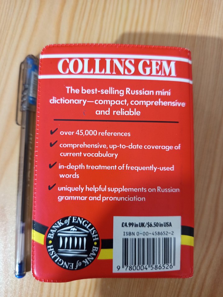 Collins Gem Rusça-İngilizce Mini Sözlük - Görsel 2
