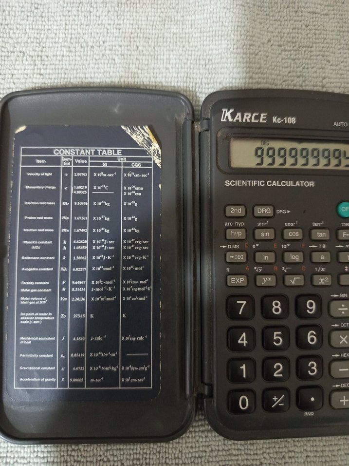 Karce K-108 Bilimsel Hesap Makinesi - Görsel 3