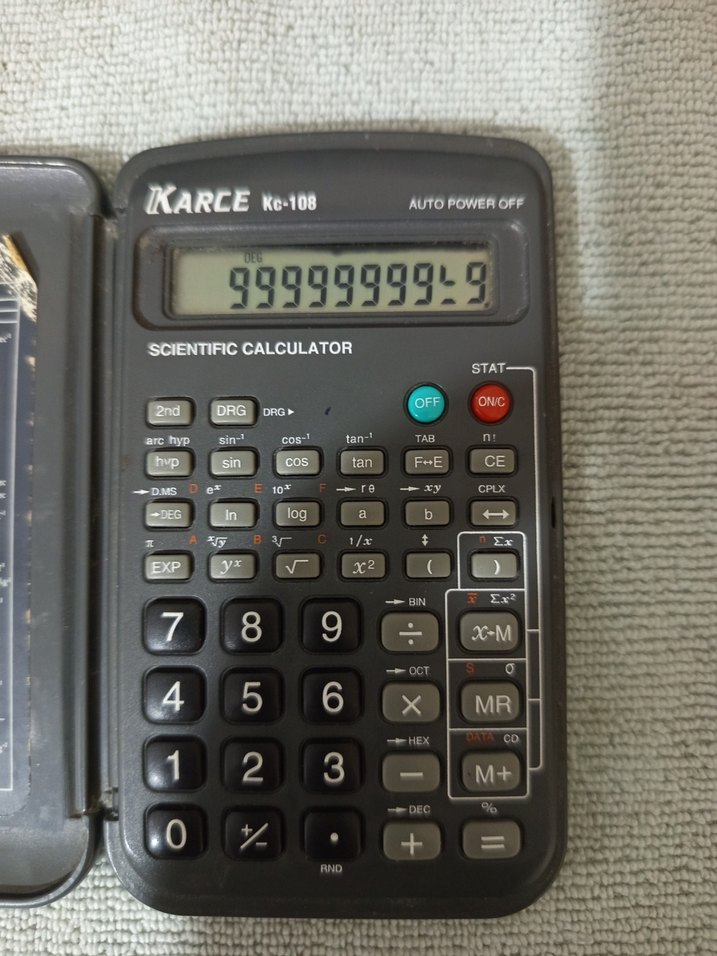 Karce K-108 Bilimsel Hesap Makinesi - Görsel 2