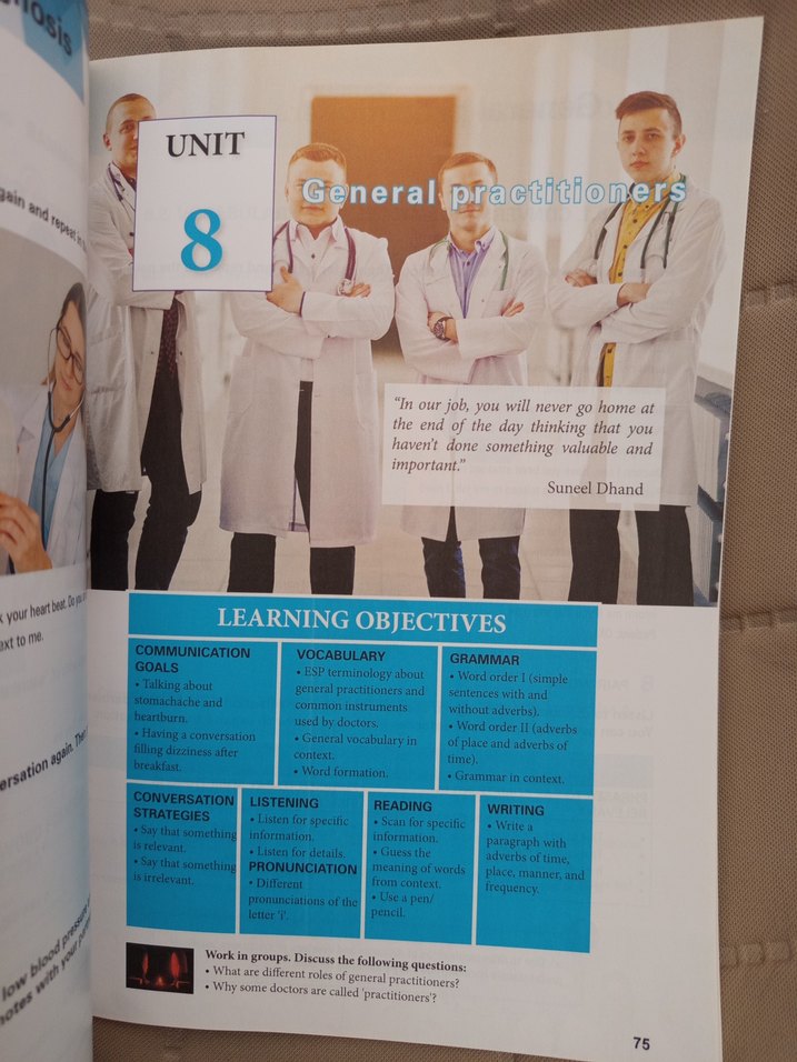 ACE Medical English 1-Ders Kitabı - Görsel 4