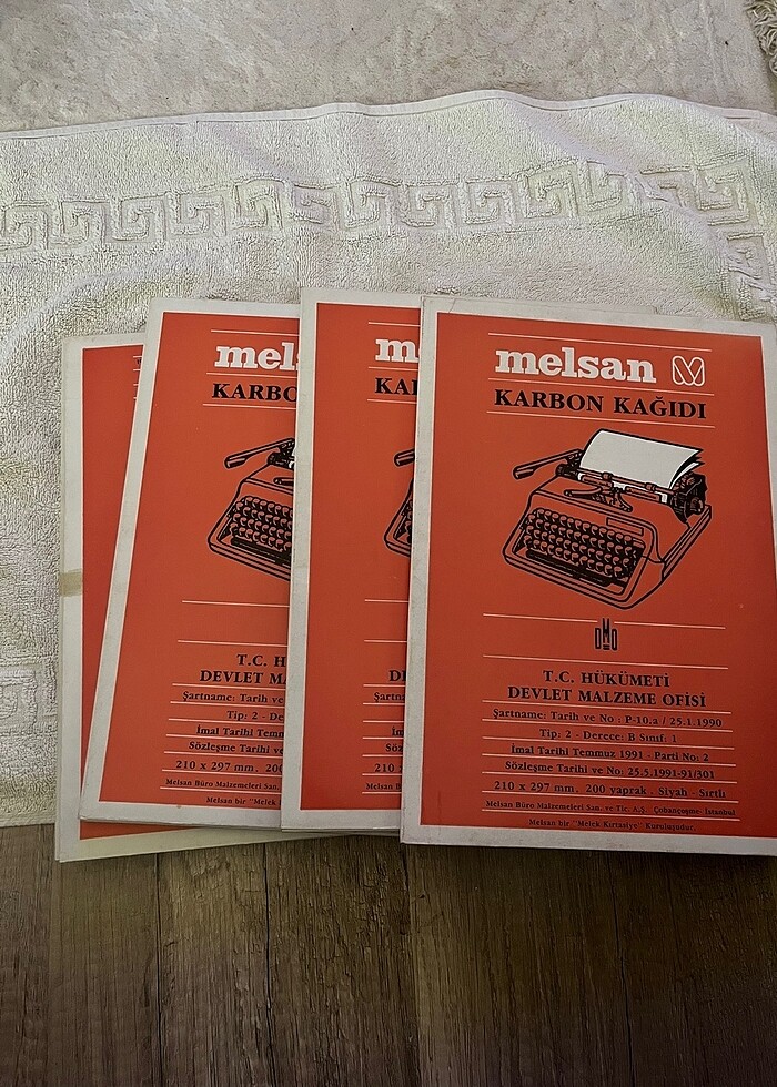 1990 Karbon kağıdı - Görsel 2