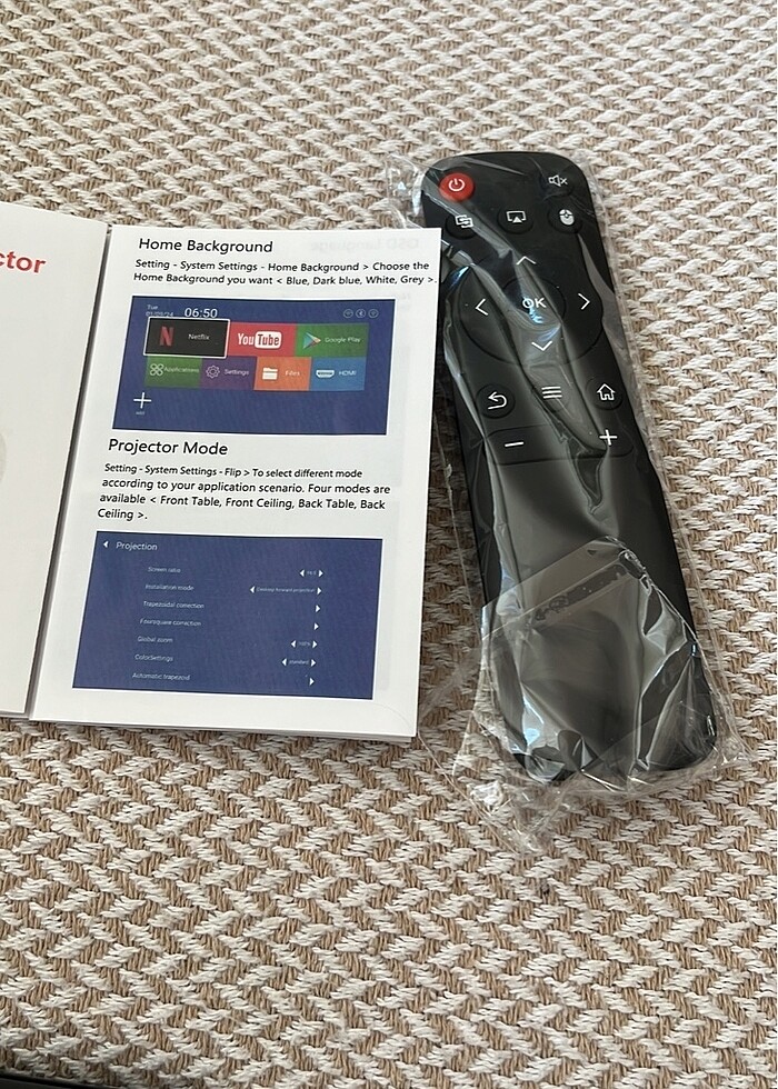 Projeksiyon cihazı sıfır - Görsel 2