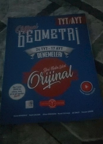 TYT/AYT Orijinal Geometri Denemeleri Kitabı - Görsel 2