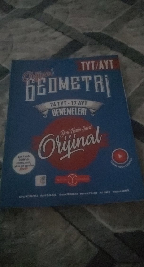 TYT/AYT Orijinal Geometri Denemeleri Kitabı - Görsel 3