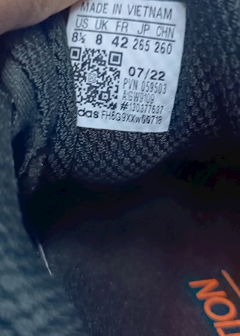 Siyah Adidas Erkek Koşu ve Antrenman Ayakkabısı - Görsel 5