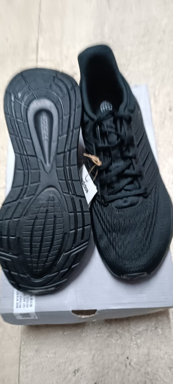 Siyah Bağcıklı Erkek Koşu Ayakkabısı - Görsel 2