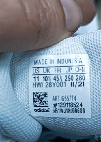 Adidas Erkek Beyaz Spor Ayakkabı - Görsel 7