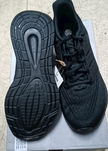 Siyah Bağcıklı Erkek Spor Ayakkabısı - Görsel 5