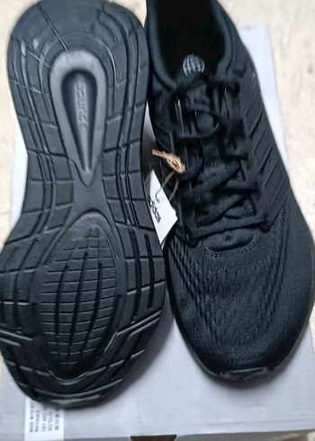 Siyah Bağcıklı Erkek Spor Ayakkabısı - Görsel 4