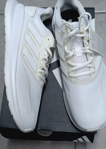 Beyaz Erkek Adidas Koşu Ayakkabısı - Görsel 4