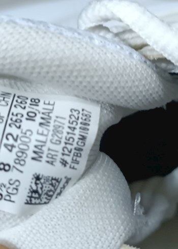 Beyaz Erkek Adidas Koşu Ayakkabısı - Görsel 7