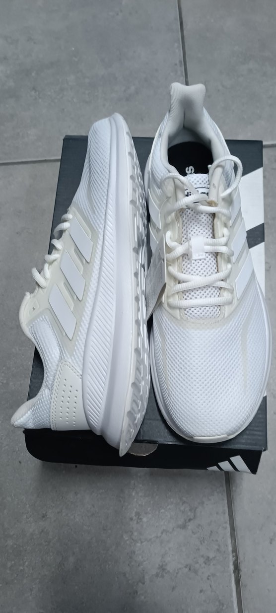 Beyaz Erkek Adidas Koşu Ayakkabısı - Görsel 2