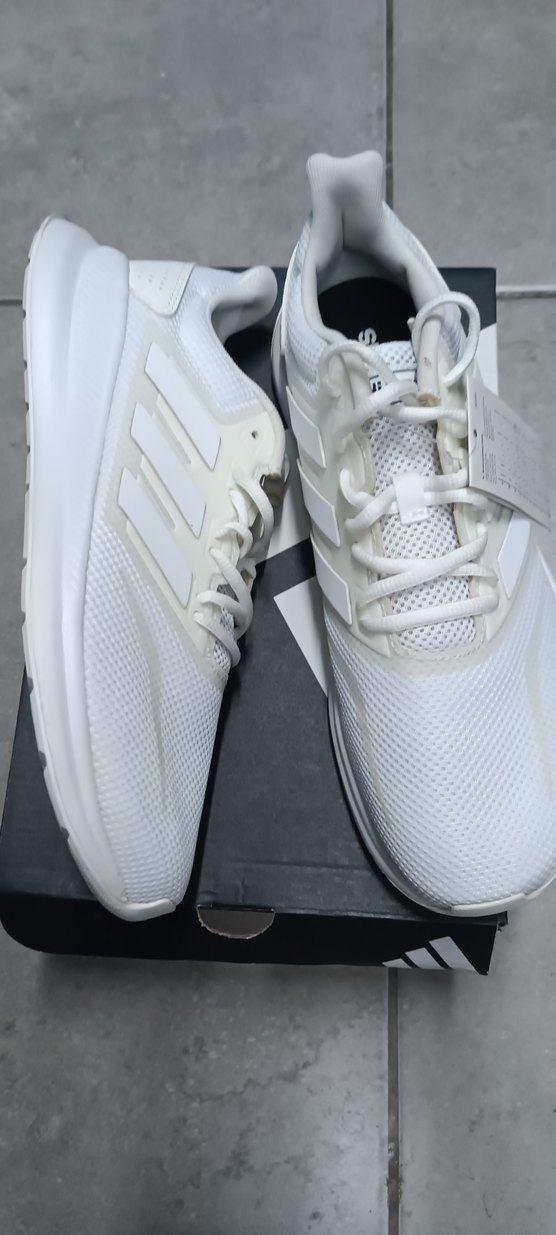 Beyaz Erkek Adidas Koşu Ayakkabısı - Görsel 4