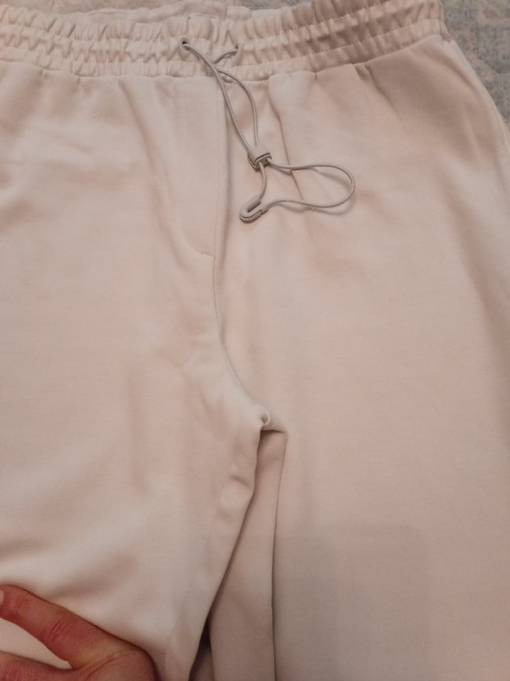 Bej Rahat Kesim erkek Eşofman Altı - Görsel 3