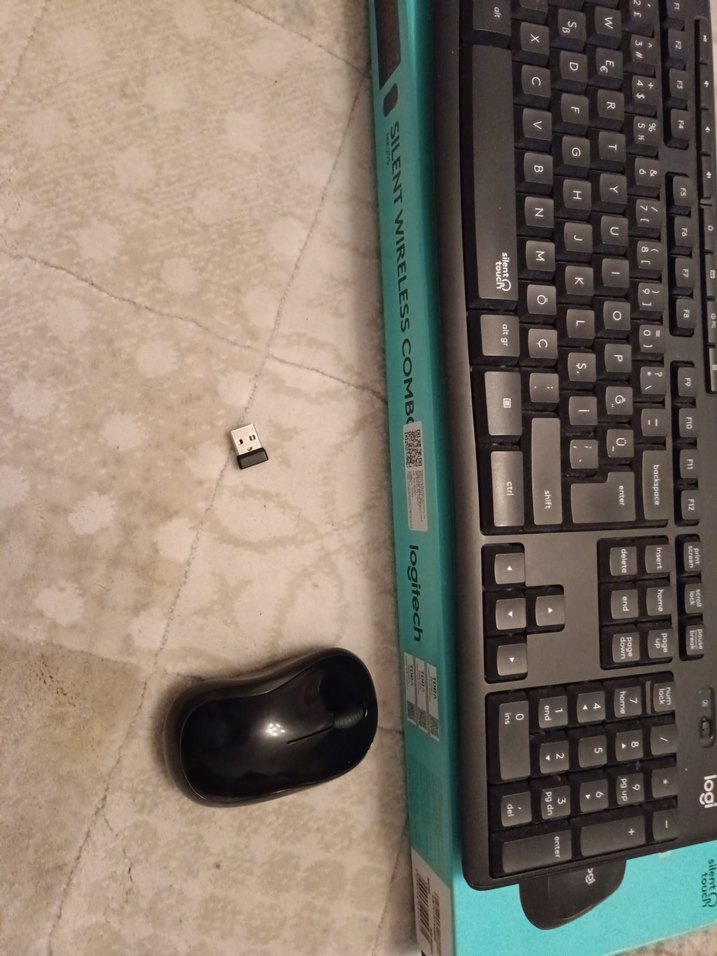 Kablosuz Klavye ve Mouse Seti - Görsel 3