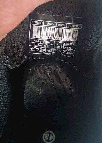 Lumberjack Outdoor Siyah Erkek Spor Ayakkabı - Görsel 6