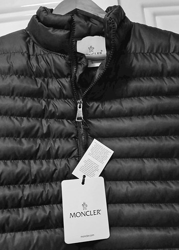 Siyah Fermuarlı Erkek Mont - Görsel 2