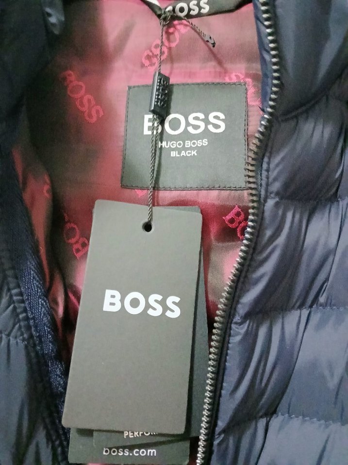 Mavi Erkek Fermuarlı İnce Mont - Görsel 3