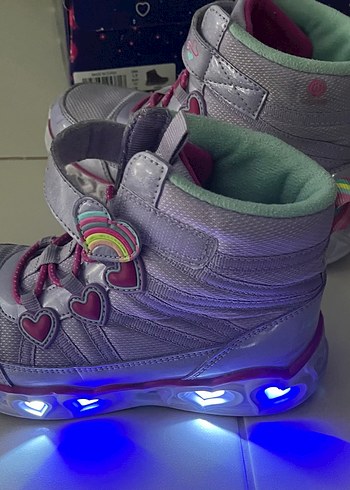 Orijinal faturalı Skechers çocuk ayakkabı - Görsel 6